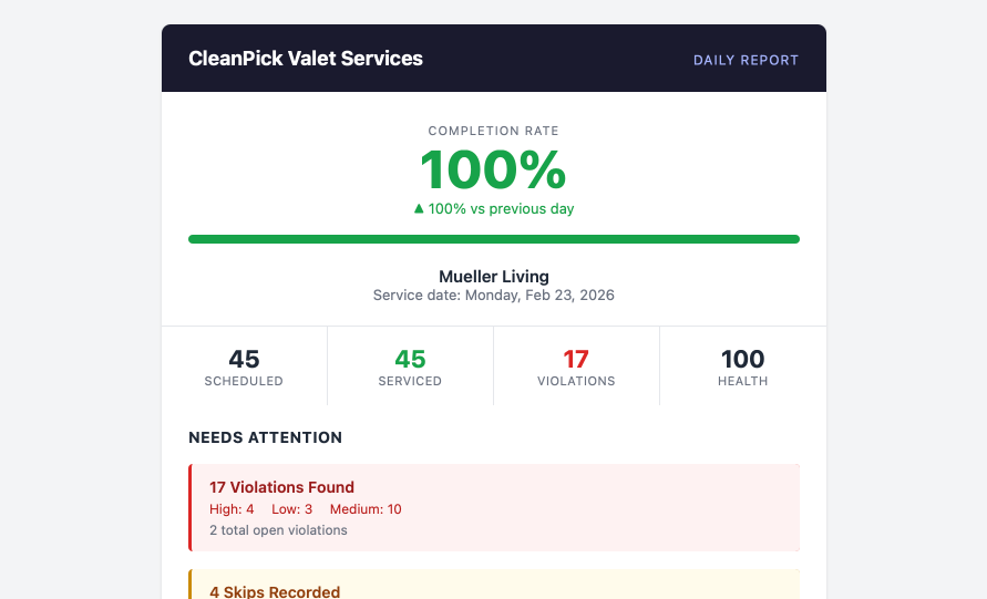 Automated Reports